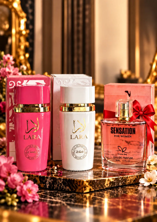 LARA CANDY 100мл+LARA WHITE 100мл+ 🎁ПОДАРЪК SENSATION 50мл