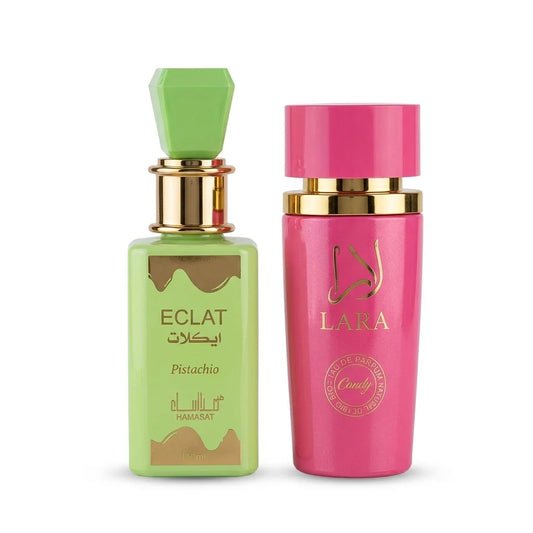 Дамски комплект ECLAT PISTACHIO 100ml и LARA CANDY 100ml